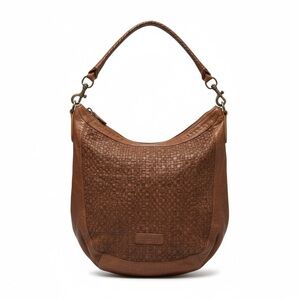 Liebeskind Brown Woven Sheep Leather Hobo Bag